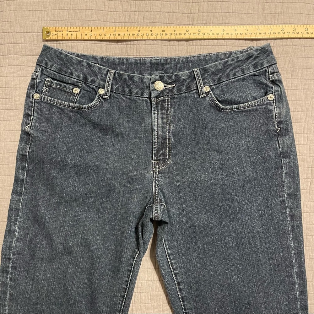 Seven7 Women's Premium Denim Limited Edition Straight Leg Jeans Size 22 - Picture 8 of 15